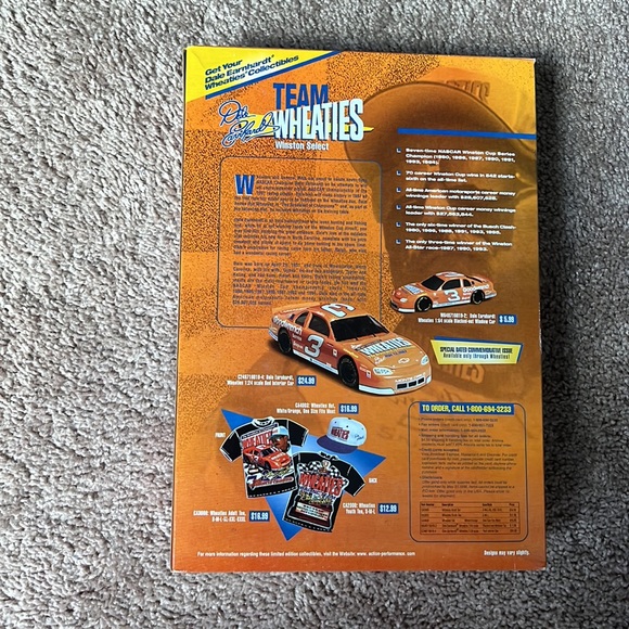 Wheaties box of cereal empty Dale Earnhardt edition barely used - Picture 2 of 6